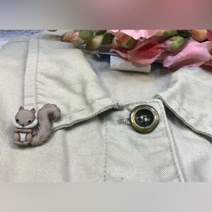 3/$10.00 Squirrel Pin